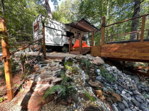 Secluded RV with private hot tub